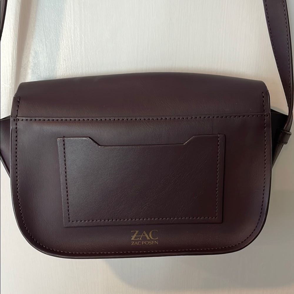 Zac Posen Purple Crossbody Bag with Sleek Design - Picture 7 of 7